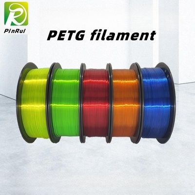 3D ফিলামেন্ট PETG প্রিন্টিং উচ্চ স্বচ্ছ PETG ফিলামেন্ট প্লা ফিলামেন্ট