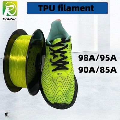 TPU ফিলামেন্ট 95A নমনীয় 3d ফিলামেন্ট নরম 3D প্রিন্টার ফিলামেন্ট ব্যবহারযোগ্য 1.75 মিমি / 3.0 মিমি