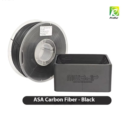 PINRUI ASA-CF ফিলামেন্ট কার্বন ফাইবার উপাদান প্রভাব প্রভাব প্রতিরোধী ঘর্ষণ প্রতিরোধী উচ্চ তাপমাত্রা 3D প্রিন্টার ফিলামেন্ট